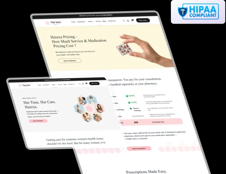 HIPAA Compliant Website Design & Development - Healthcare Digital Services