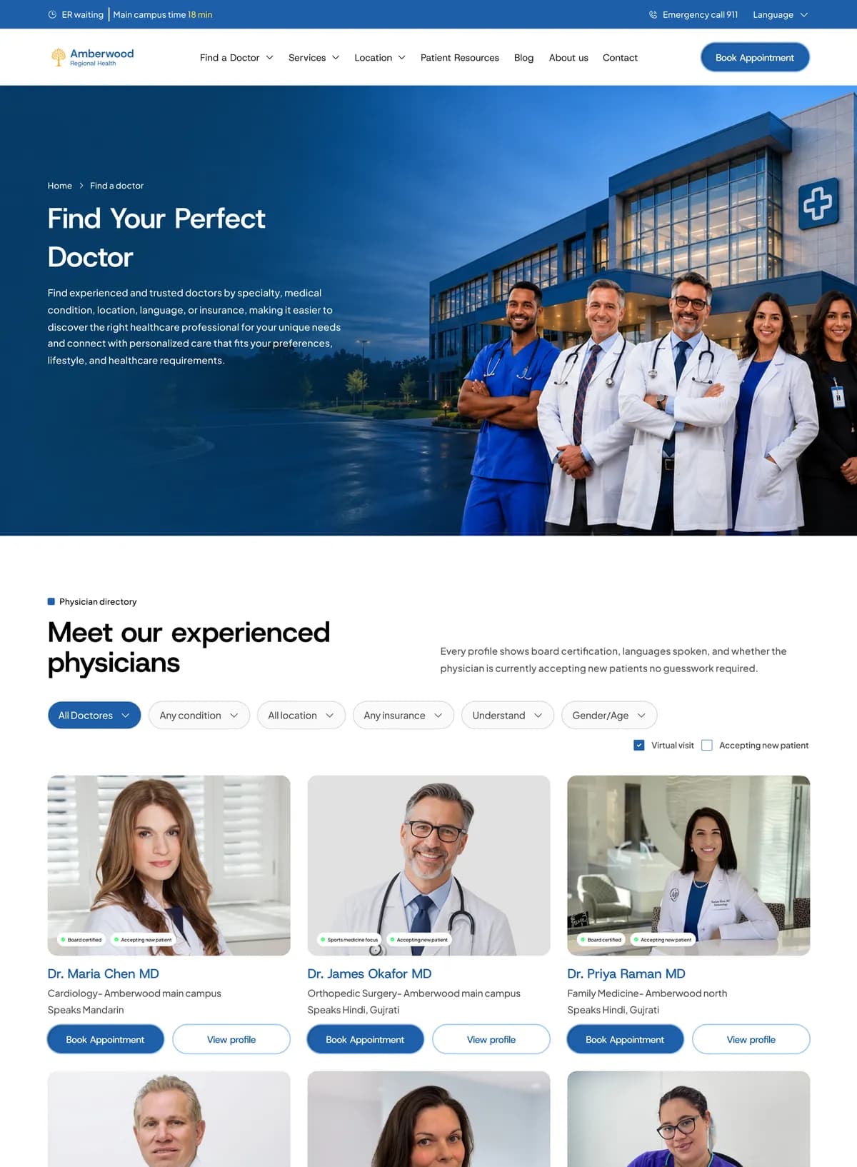 Amberwood Regional Health Right View