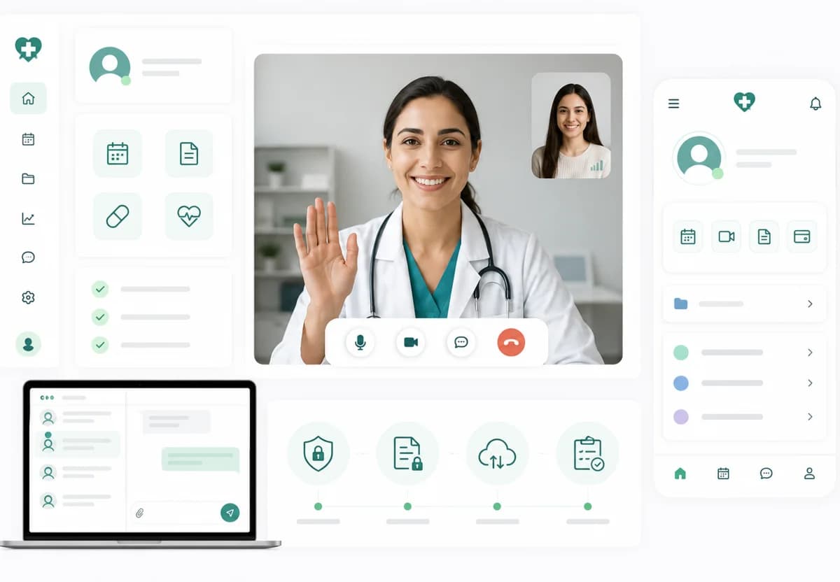Clinics adding telehealth or virtual consultations - Healthcare Industry Website Features