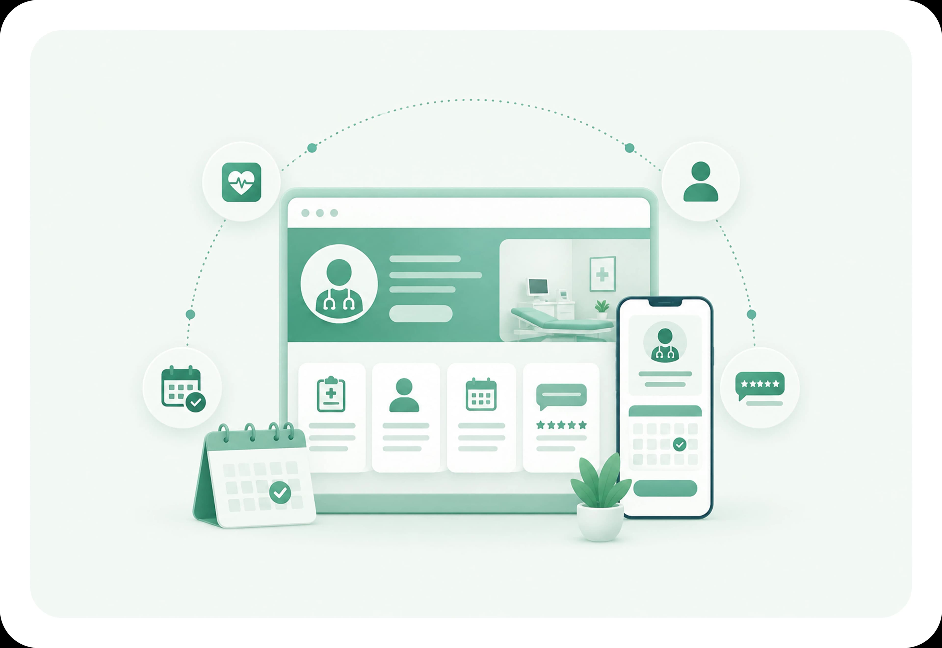 Independent and single-provider practices | Healthcare Website Design & Development Independent and single-provider practices - Healthcare Industry Website Features