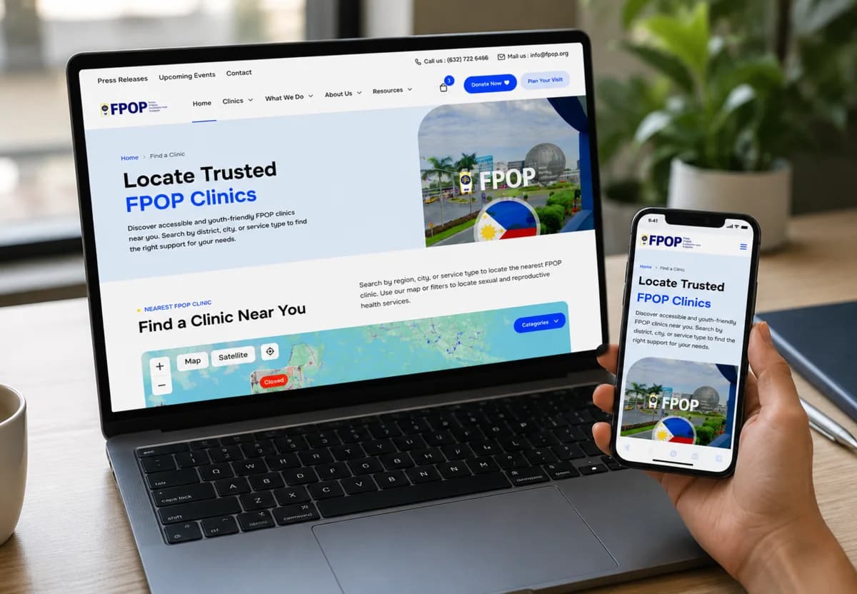 Reproductive health and SRHR organisations | Healthcare Website Design & Development Reproductive health and SRHR organisations - Healthcare Industry Website Features