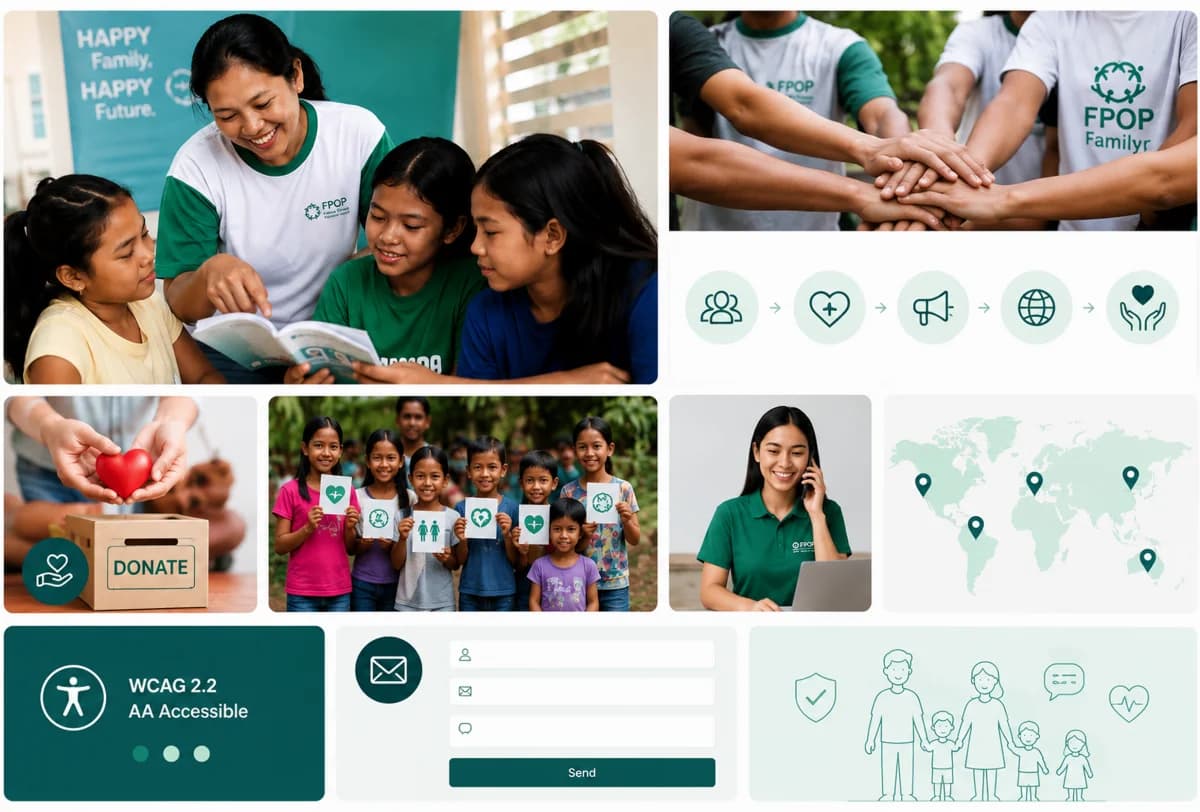 National and local health NGOs | Healthcare Website Design & Development National and local health NGOs - Healthcare Industry Website Features