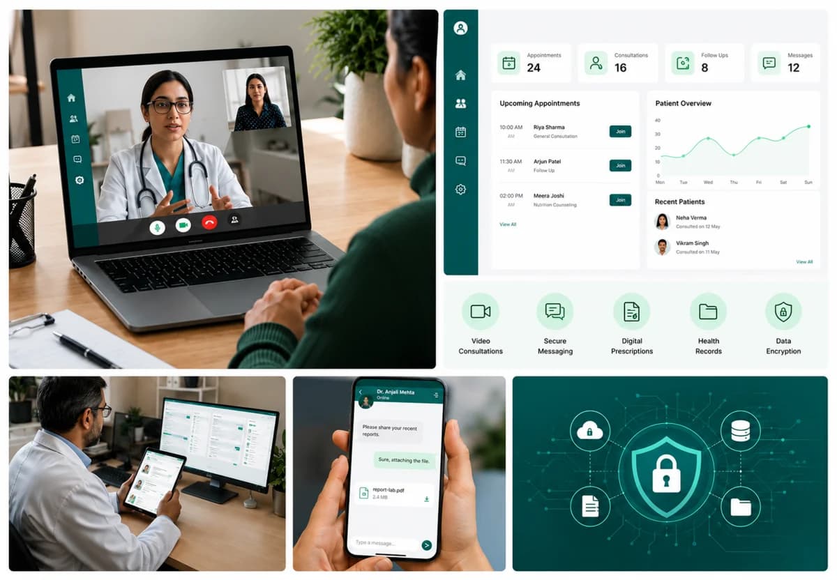 NGOs adding telehealth or remote consultation services | Healthcare Website Design & Development NGOs adding telehealth or remote consultation services - Healthcare Industry Website Features