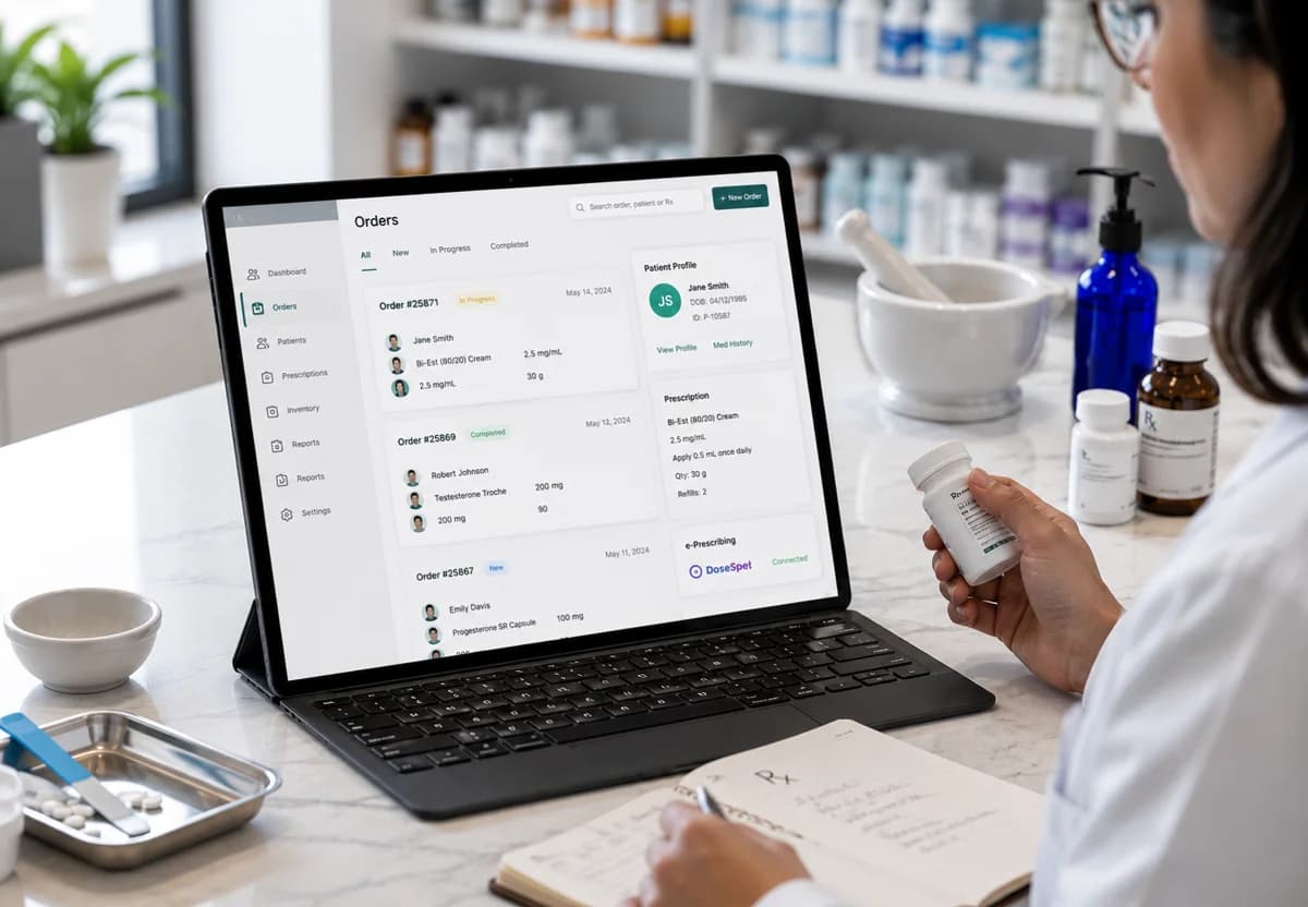 Compounding pharmacy platforms | Healthcare Website Design & Development Compounding pharmacy platforms - Healthcare Industry Website Features