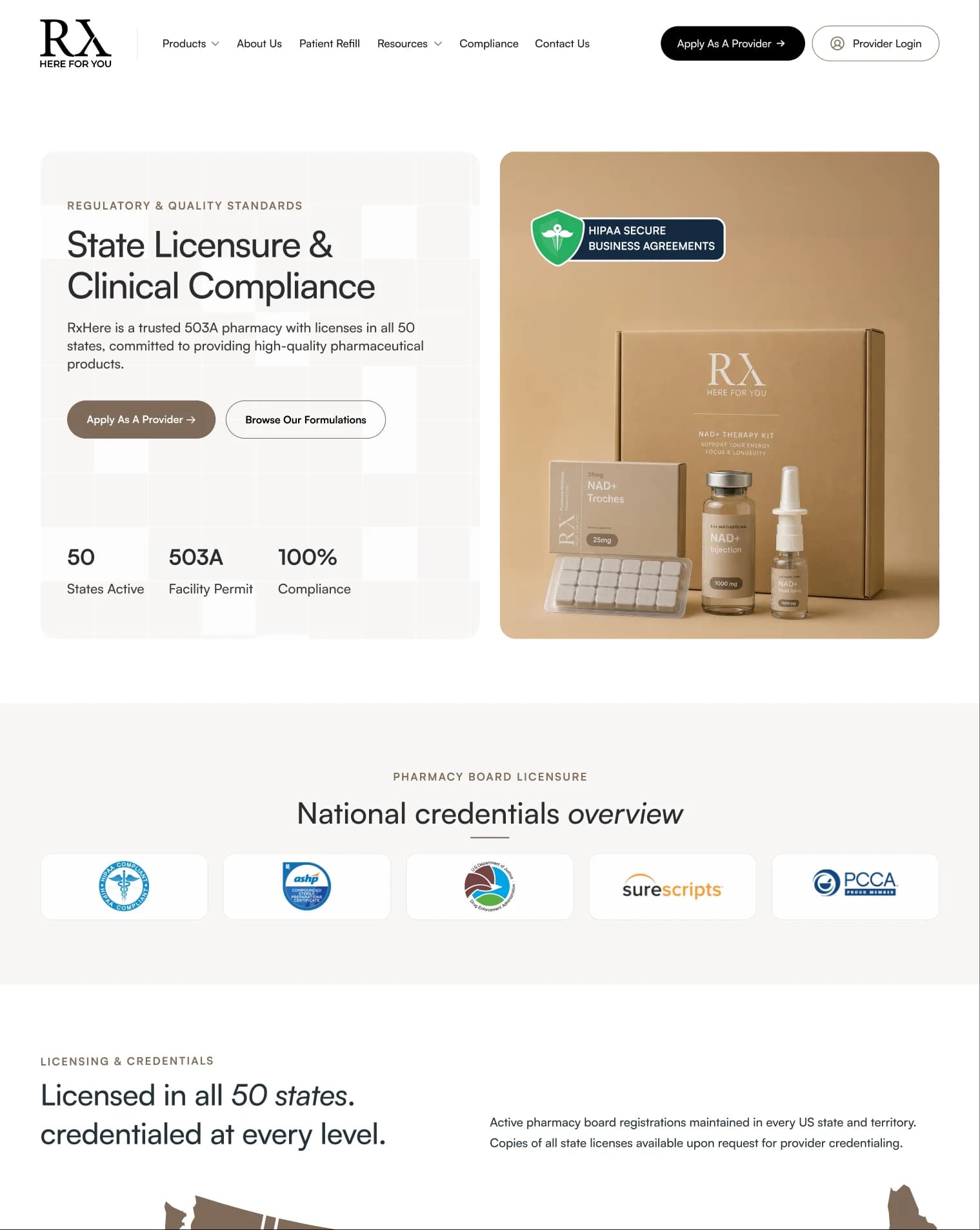 Rxhere Pharmacy Platform Right View