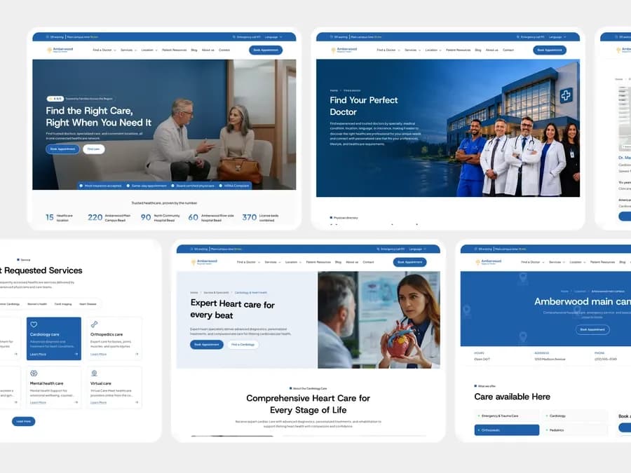 A Modern Hospital Experience Patients Can Trust showcase image A Modern Hospital Experience Patients Can Trust showcase image