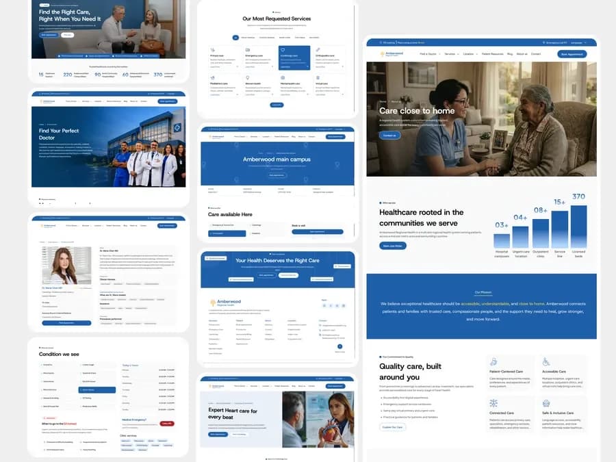 A Modern Hospital Experience Patients Can Trust showcase image A Modern Hospital Experience Patients Can Trust showcase image