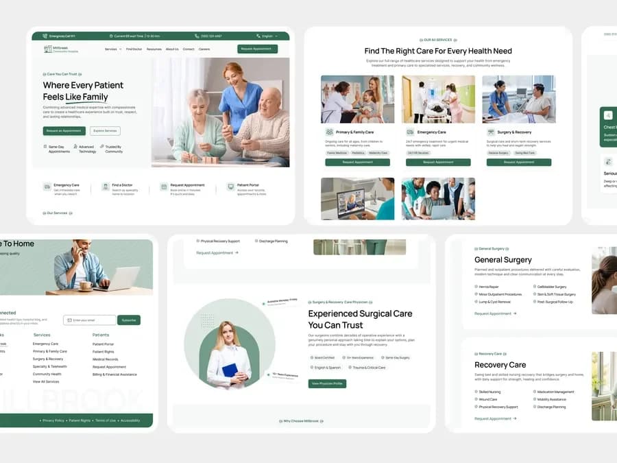 A Calm Hospital Experience Patients Can Trust showcase image A Calm Hospital Experience Patients Can Trust showcase image