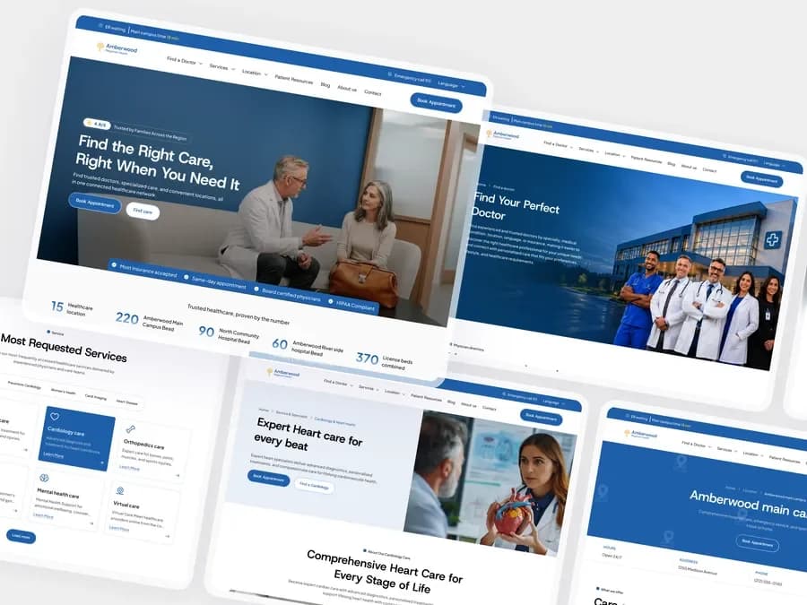 A Modern Hospital Experience Patients Can Trust showcase image A Modern Hospital Experience Patients Can Trust showcase image